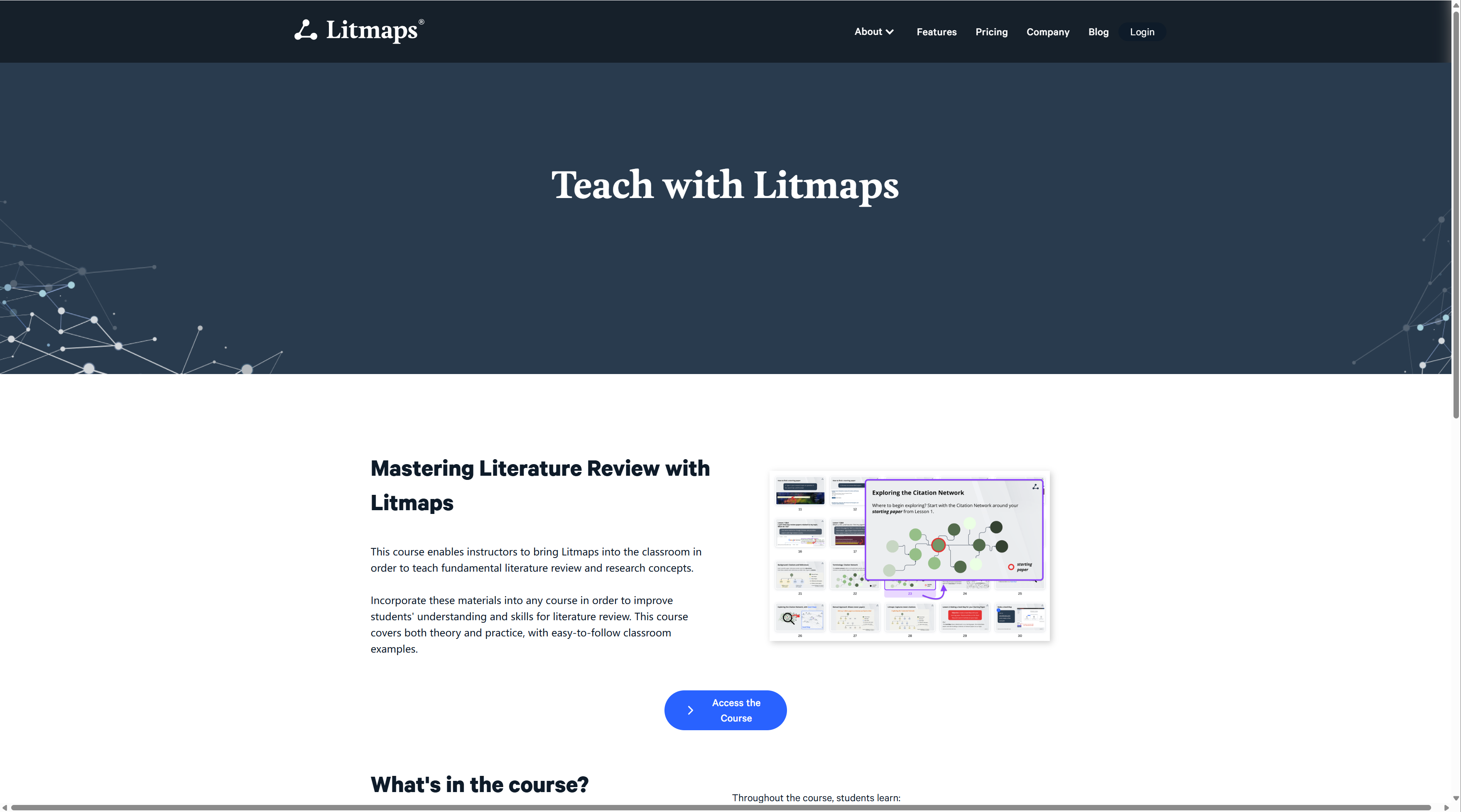 Litmaps产品截图